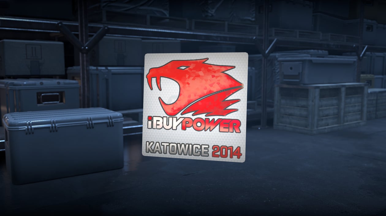 Preview image 2 of Sticker | iBUYPOWER (holo) | Katowice 2014