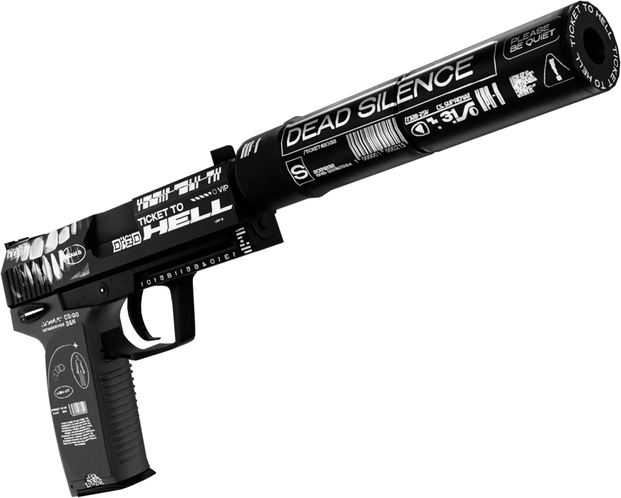 Preview image 3 of USP-S | 地狱门票 (崭新出厂)