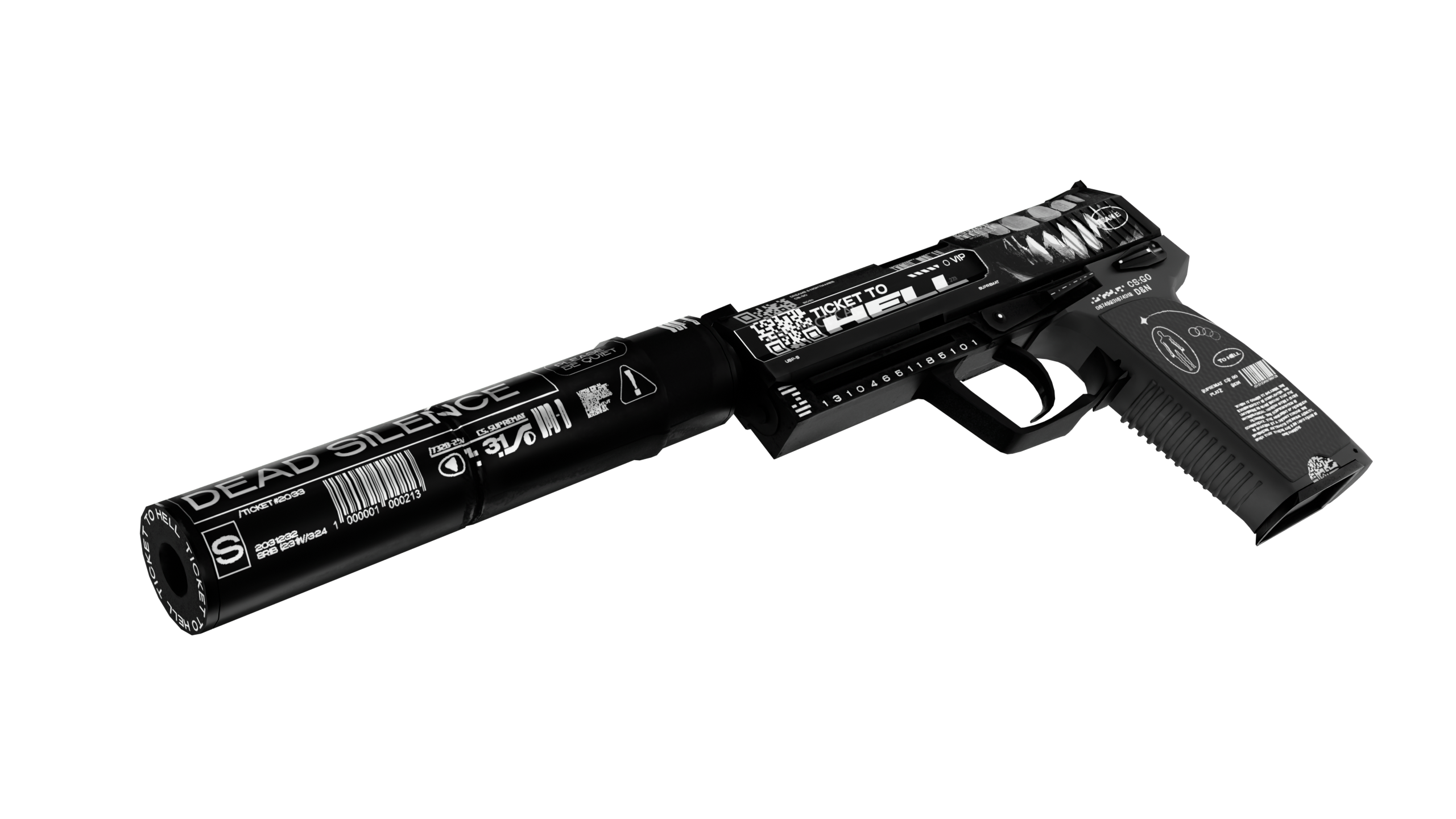 Preview image 4 of USP-S | Menolippu helvettiin (Suoraan tehtaalta)