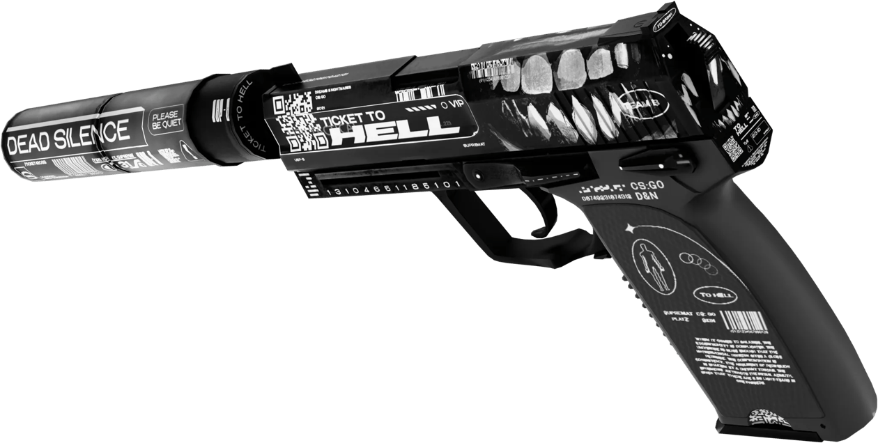 Preview image 5 of USP-S | 地狱门票 (崭新出厂)