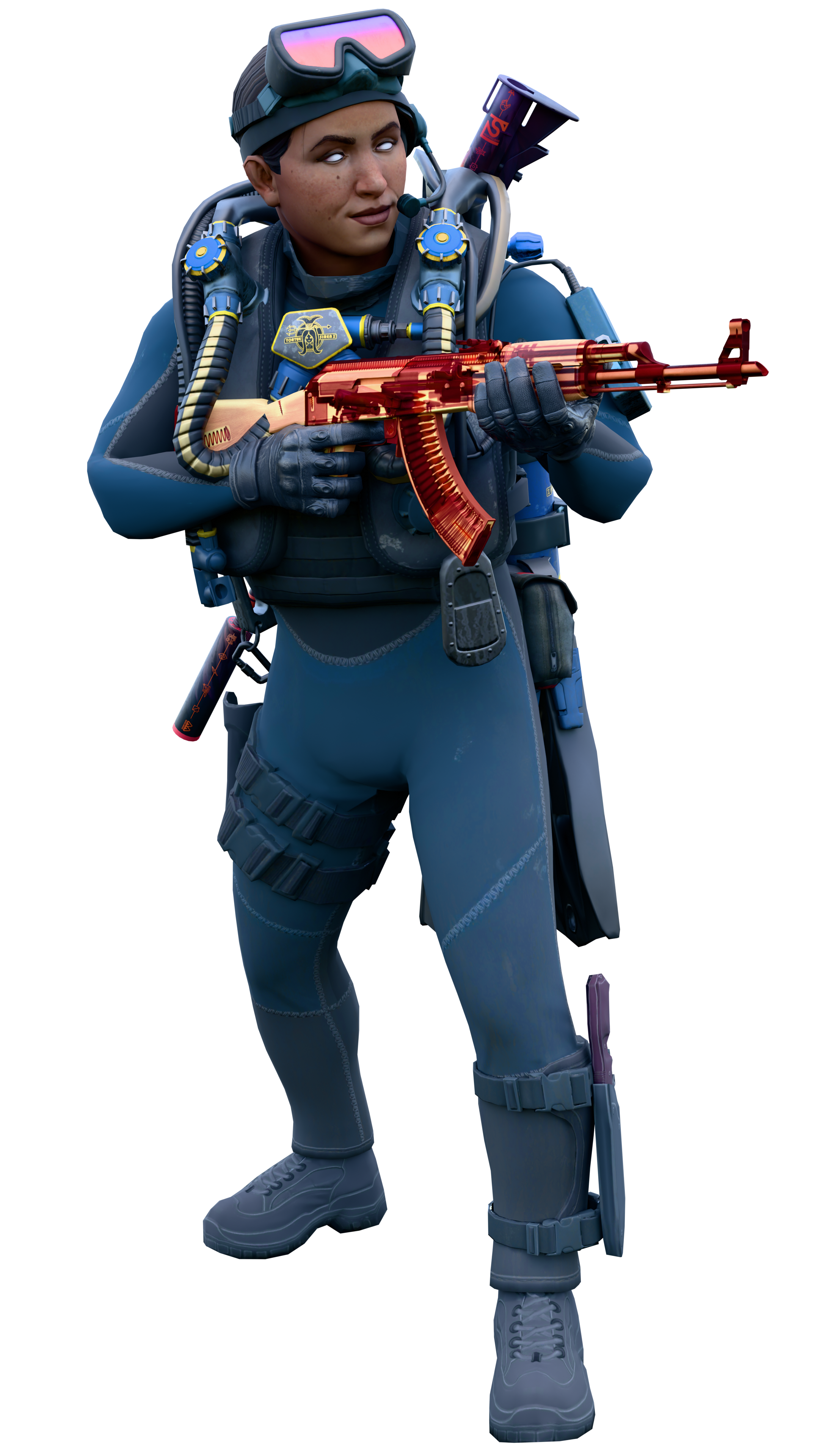 Preview image 2 of Komandor Davida „Gogle” Fernandez | Płetwonurek SEAL