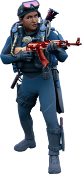 Preview image 2 of 戴薇達「蛙鏡」法南德茲中校 | 美國海豹部隊蛙人