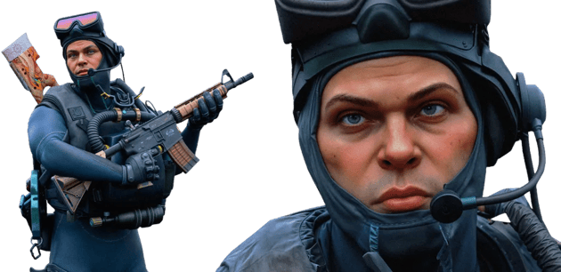 Preview image 3 of 法蘭克「濕襪」巴洛德中校 | 美國海豹部隊蛙人