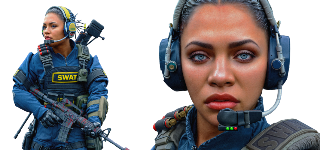 Preview image 3 of Cmdr. Mae 'Dead Cold' Jamison | SWAT