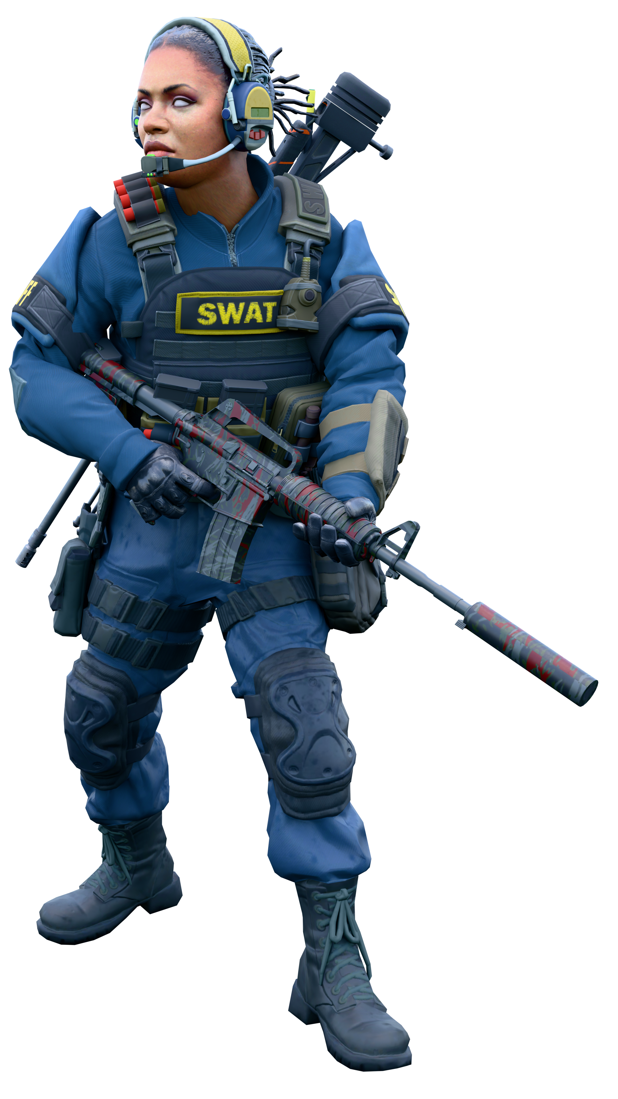 Preview image 2 of Cmdr. Mae 'Dead Cold' Jamison | SWAT