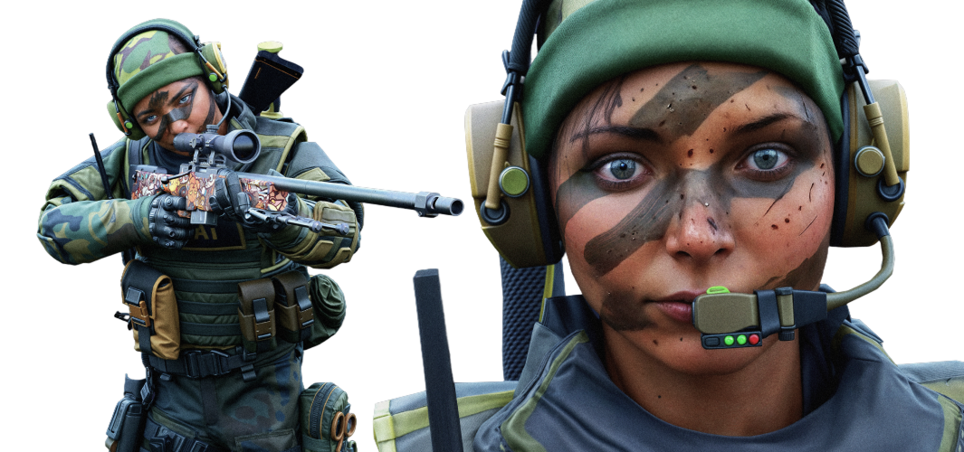 Preview image 3 of Lieutenant 'Tree Hugger' Farlow | SWAT