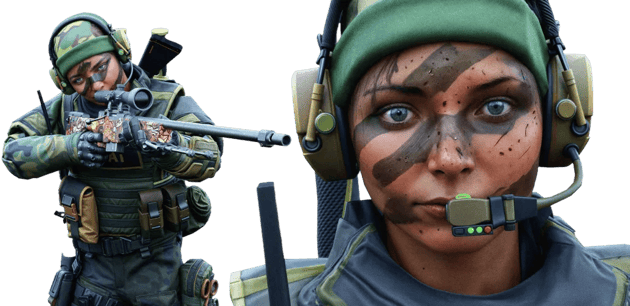 Preview image 3 of 「抱樹者」法蘿中尉 | 特殊武裝突擊部隊