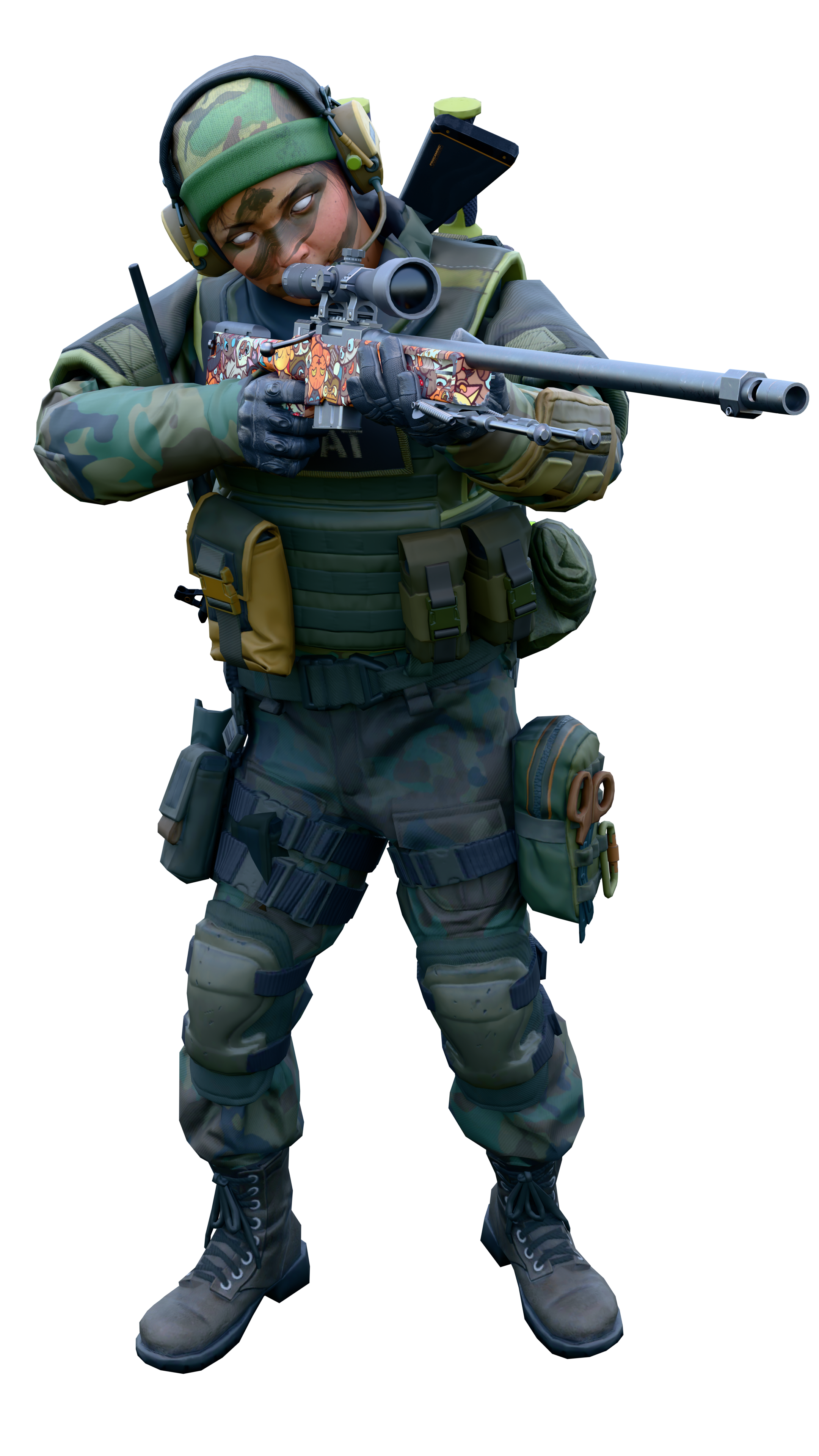 Preview image 2 of Lieutenant 'Tree Hugger' Farlow | SWAT