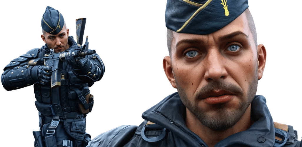 Preview image 3 of 자크 벨트람 장교 | 프랑스 헌병대