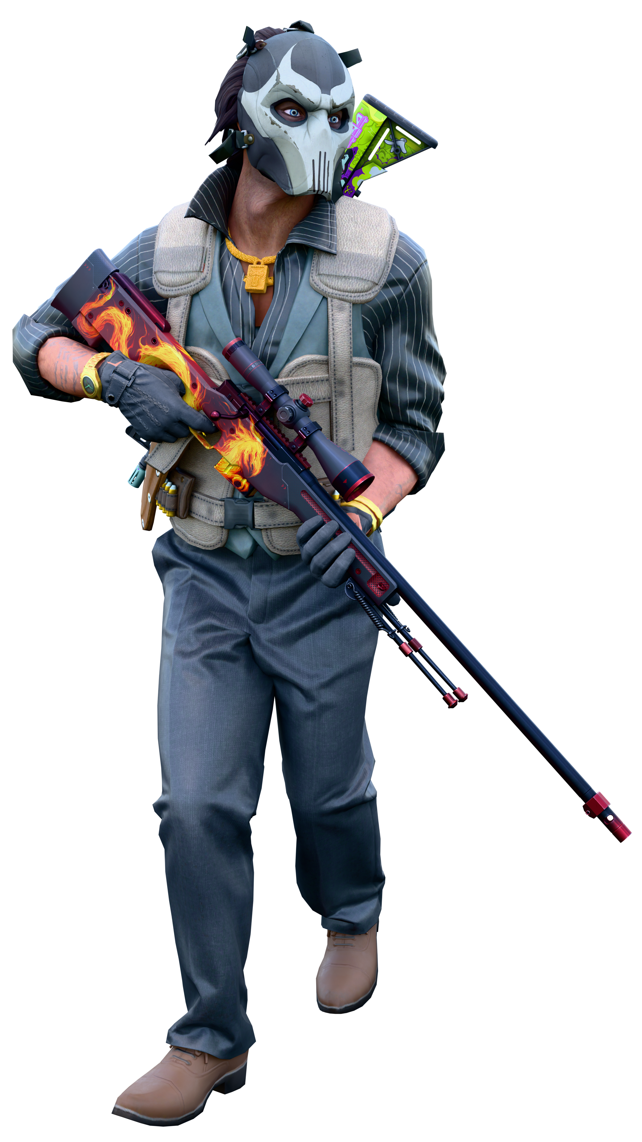 Preview image 2 of Grausamer Schädelkopf-Darryl | Die Profis