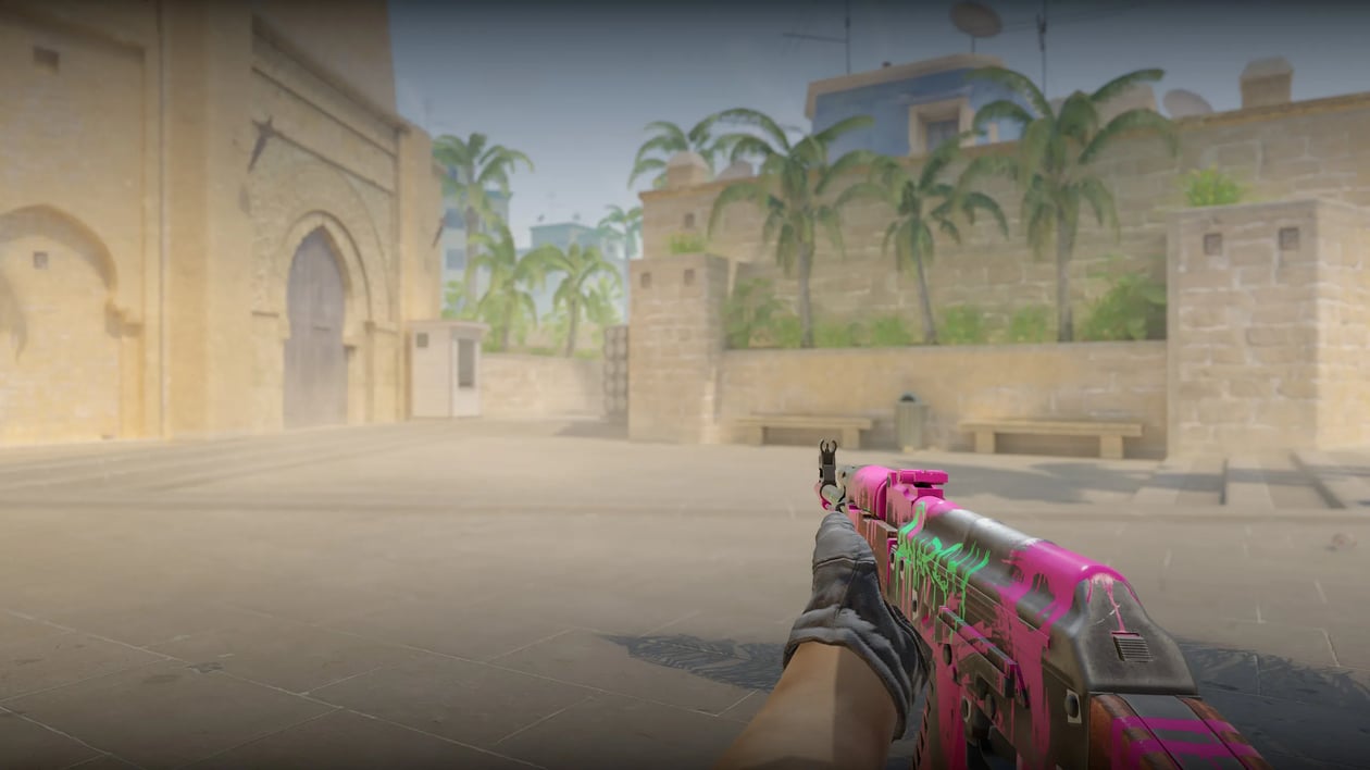 Preview image 7 of AK-47 | Neon Revolution (Nuovo di fabbrica)