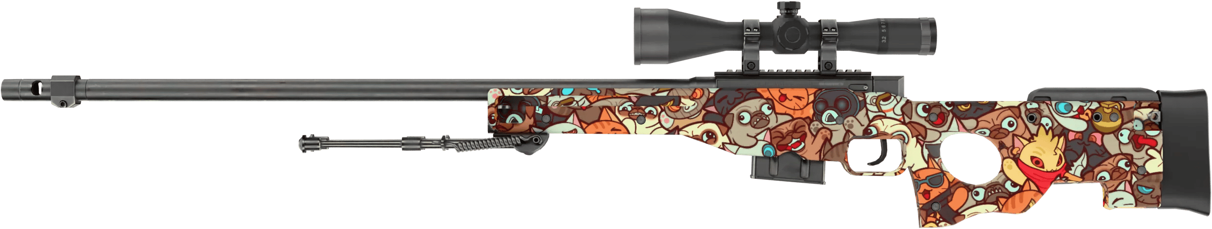 StatTrak™ AWP | PAW (Factory New)