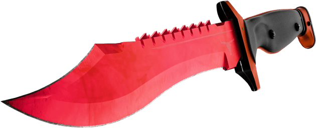 Preview image 2 of ★ Couteau Bowie | Doppler Ruby (Neuve)