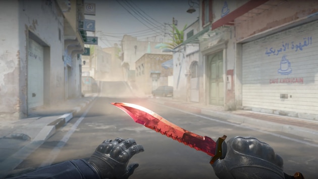 Preview image 7 of ★ Couteau Bowie | Doppler Ruby (Neuve)