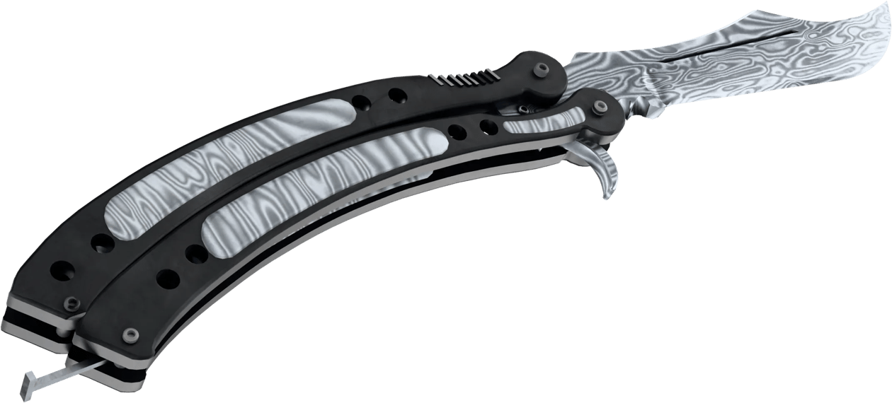 Preview image 4 of ★ StatTrak™ Nóż motylkowy | Stal damasceńska (prosto z fabryki)