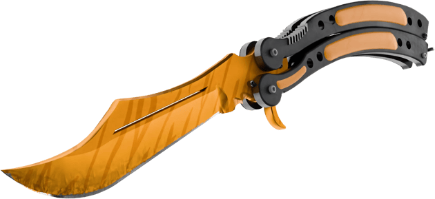 Preview image 2 of ★ Nóż motylkowy | Tygrysi kieł (prosto z fabryki)