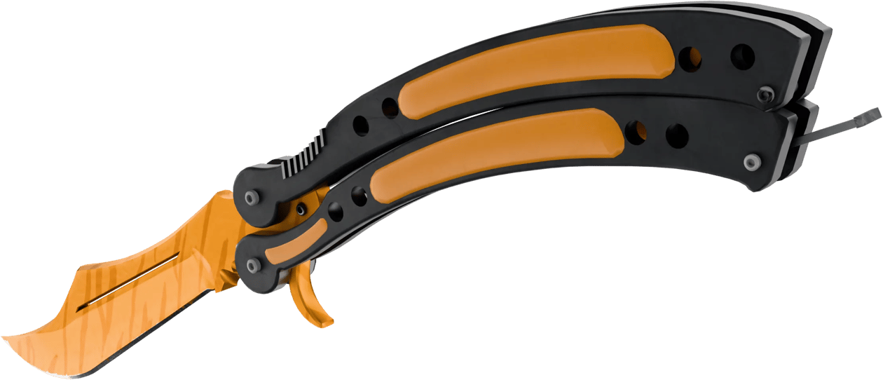 Preview image 3 of ★ Butterfly Knife | Tiger Tooth (Factory New)
