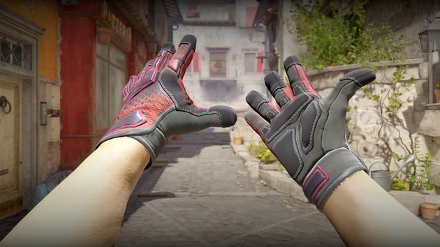 Preview image 2 of ★ Guantes de especialista | Kimono carmesí (Recién fabricado)