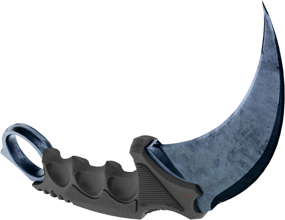 Preview image 5 of ★ StatTrak™ Karambit | Azul metalizado (Recién fabricado)