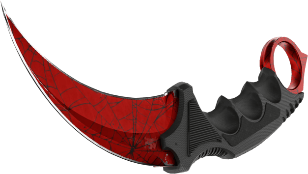 Preview image 2 of ★ StatTrak™ Karambit | Verenpunainen seitti (Suoraan tehtaalta)