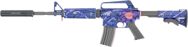 StatTrak™ M4A1-S | Black Lotus (FN - Mới cứng)