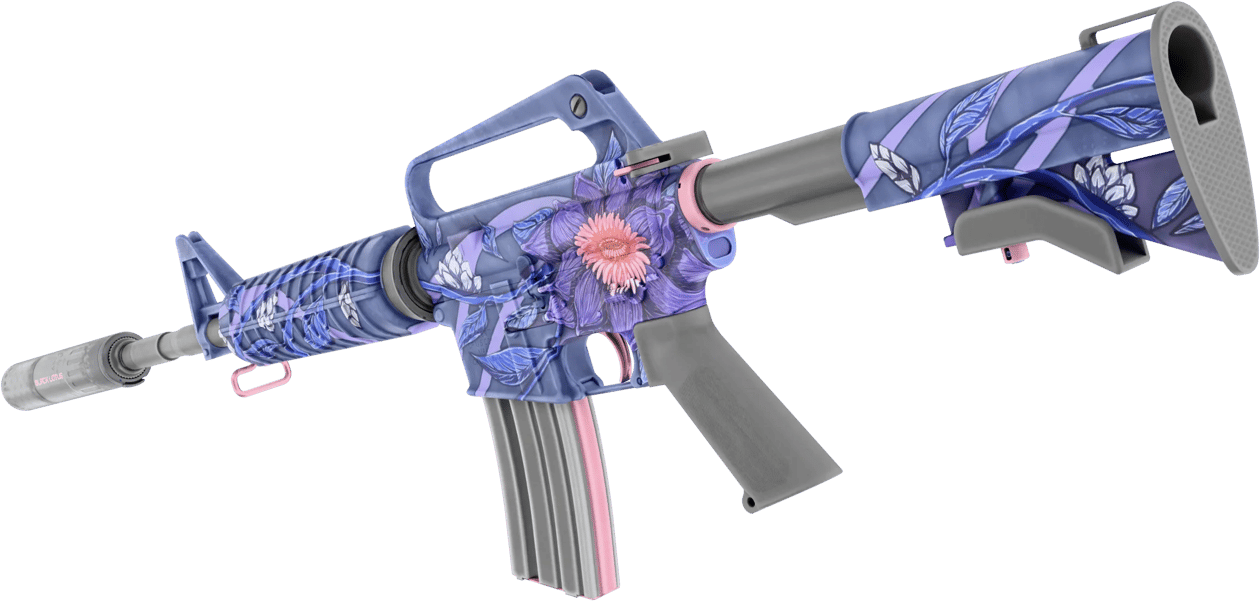 Preview image 3 of StatTrak™ M4A1-S | Black Lotus (FN - Mới cứng)