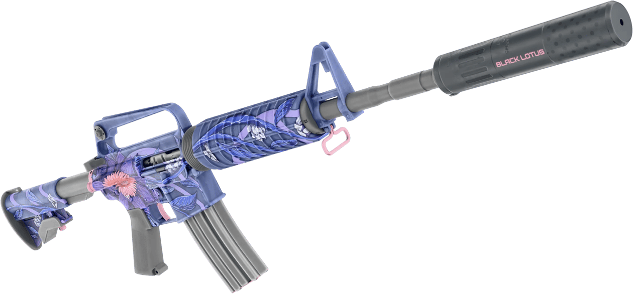 Preview image 5 of StatTrak™ M4A1-S | Black Lotus (FN - Mới cứng)