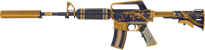 M4A1-S | Golden Coil image