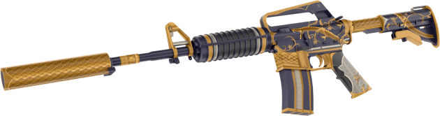 Preview image 2 of M4A1-S | Serpentin doré (Neuve)