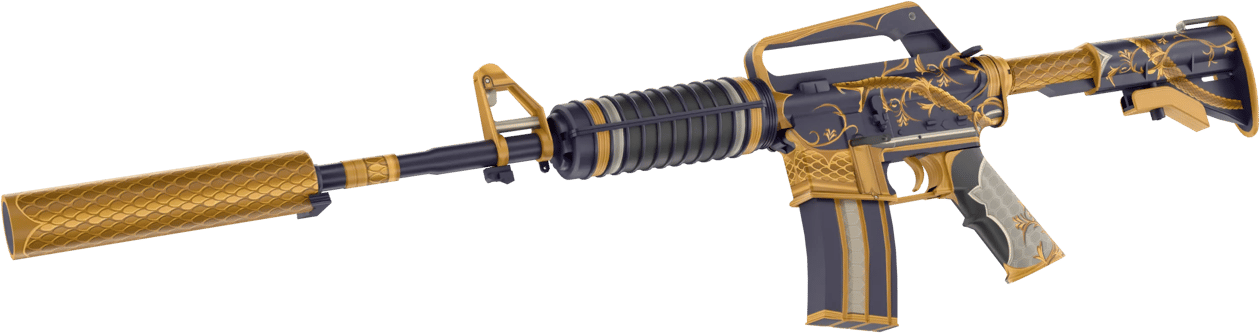 Preview image 2 of M4A1-S | Golden Coil (未使用)