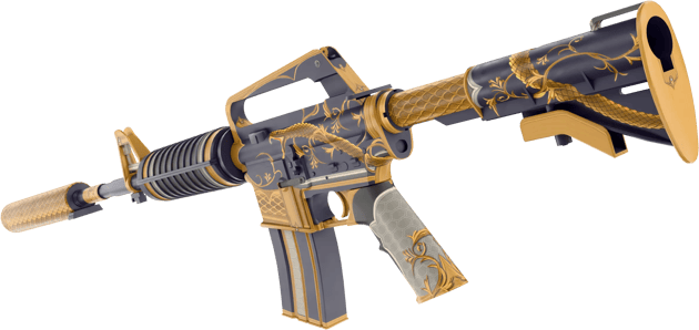 Preview image 3 of M4A1-S | Serpentin doré (Neuve)