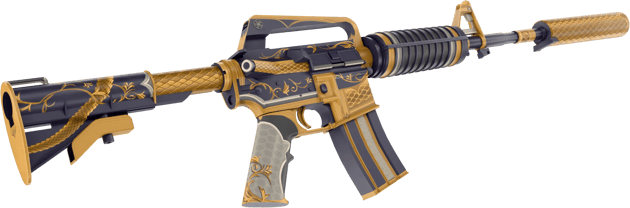 Preview image 4 of M4A1-S | Serpentin doré (Neuve)