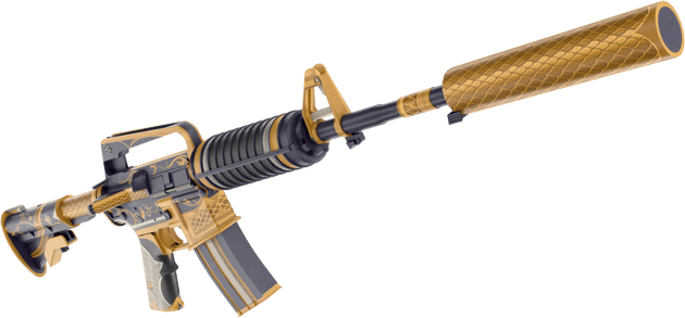 Preview image 5 of M4A1-S | Serpentin doré (Neuve)