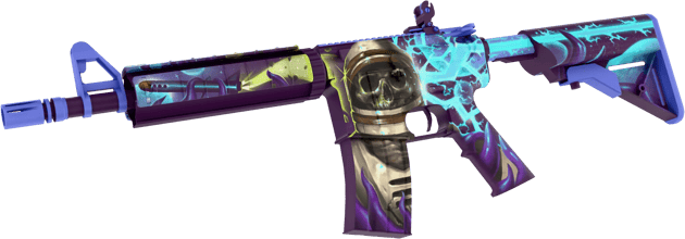 Preview image 2 of StatTrak™ M4A4 | Desolate Space (Nuovo di fabbrica)