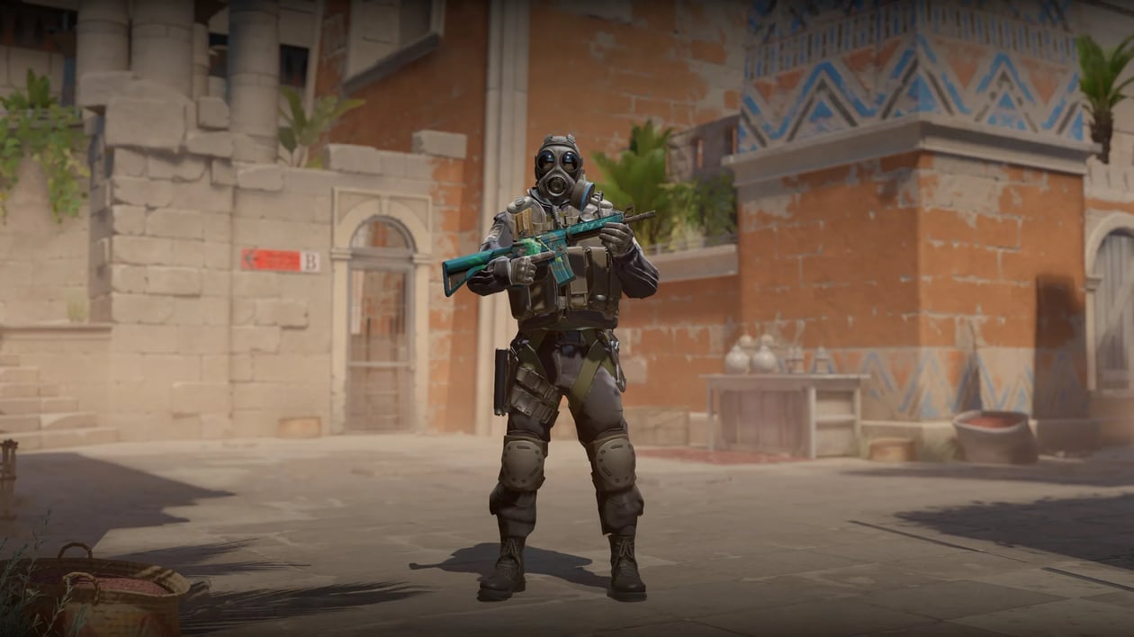 Preview image 6 of M4A4 | Poseidon (Factory New)