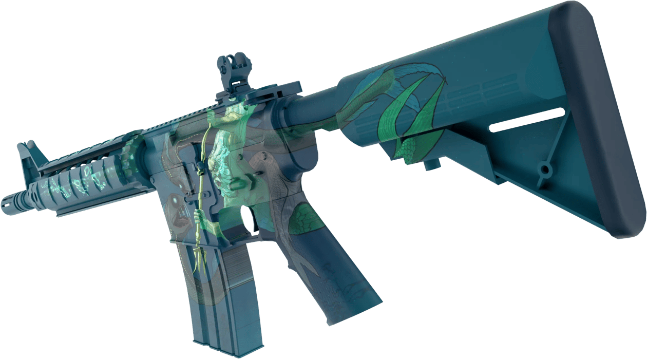 Preview image 3 of M4A4 | Poseidon (Factory New)