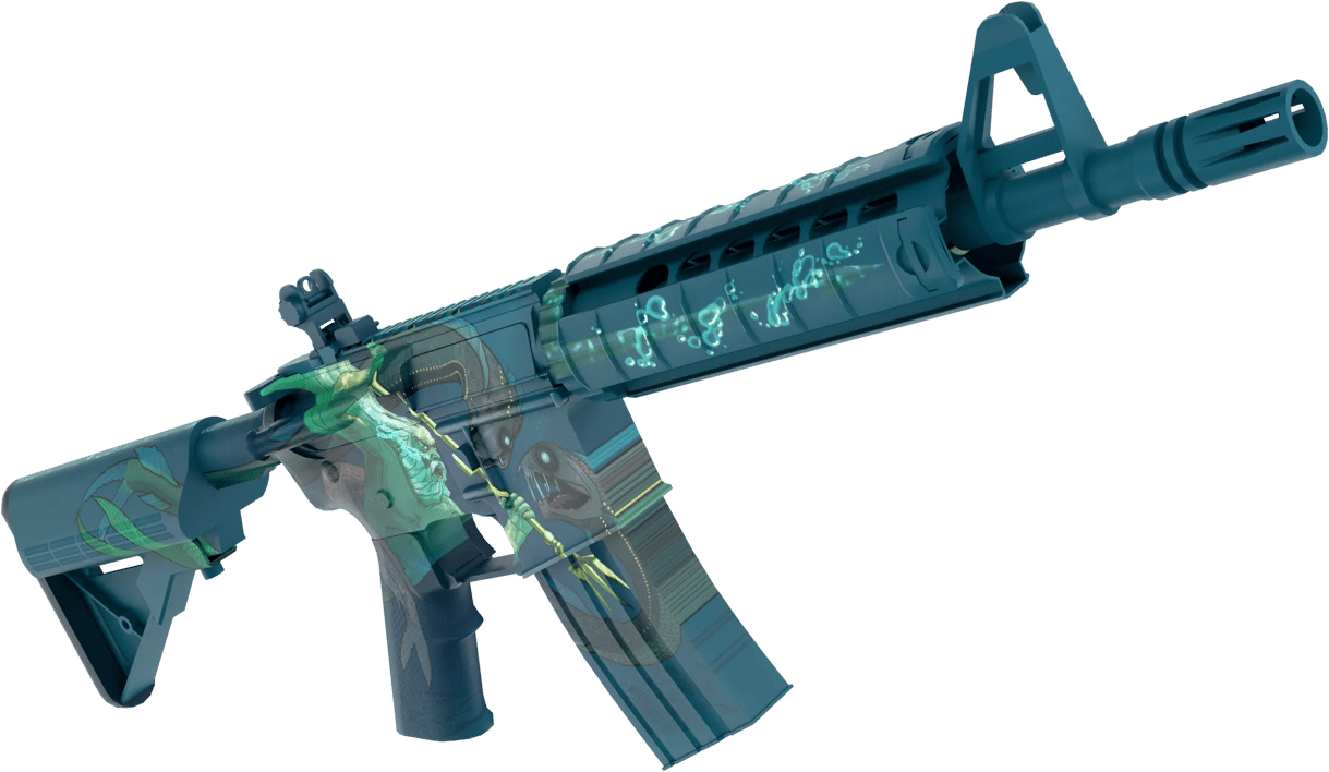 Preview image 5 of M4A4 | Poseidon (Factory New)