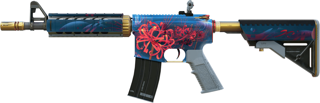 Preview image 1 of M4A4 | Spider Lily (Factory New)