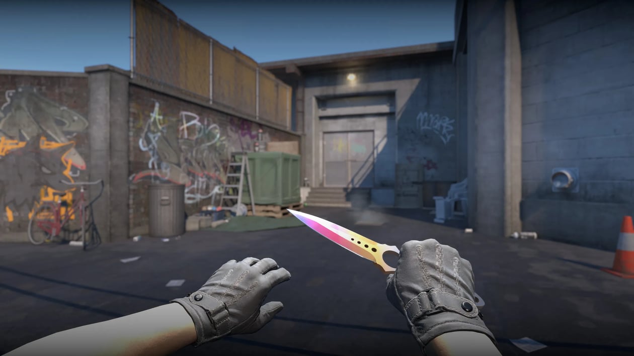 Preview image 7 of ★ Skeleton Knife | Fade (Factory New)
