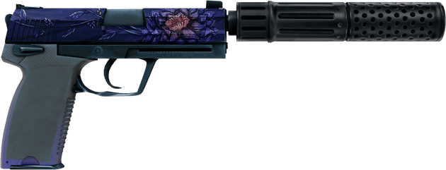 USP-S | Schwarzer Lotus (Fabrikneu)