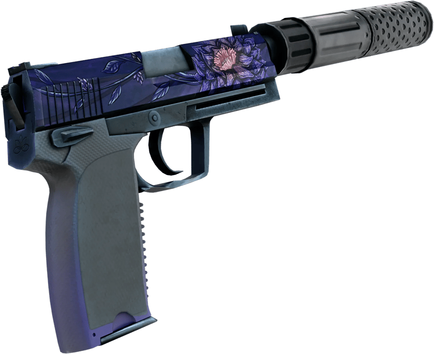 Preview image 2 of USP-S | 黑蓮花 (全新出廠)