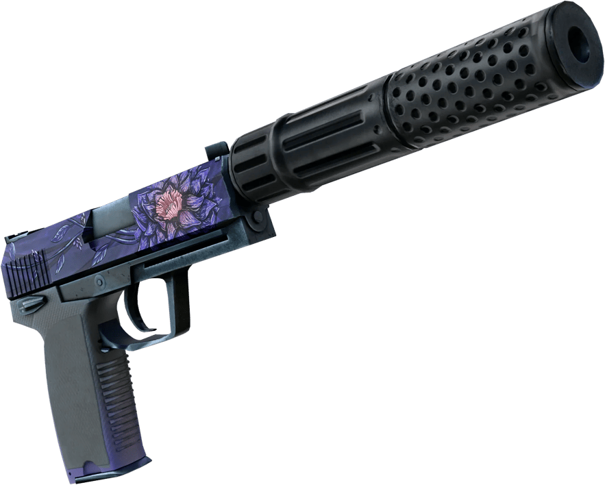 Preview image 3 of USP-S | 黑蓮花 (全新出廠)