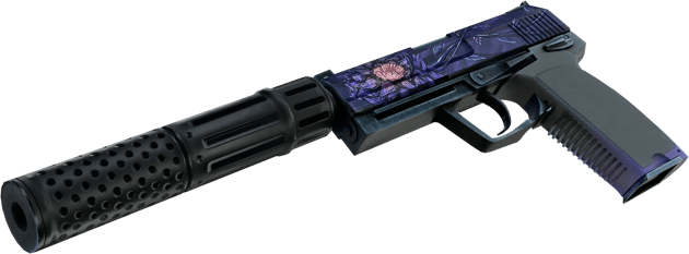 Preview image 4 of USP-S | Schwarzer Lotus (Fabrikneu)