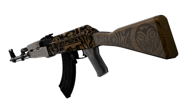 Preview image 3 of AK-47 | Uncharted (Nuovo di fabbrica)