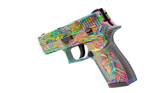Preview image 3 of P250 | Visions (Factory New)