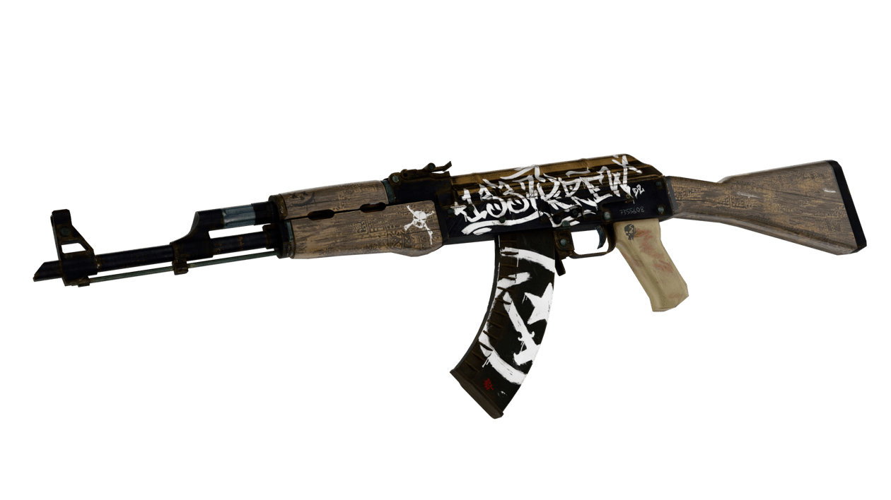 Preview image 2 of AK-47 | Rebelde del yermo (Recién fabricado)