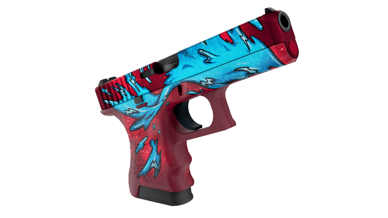 Preview image 3 of Glock-18 | Water Elemental (Factory New)