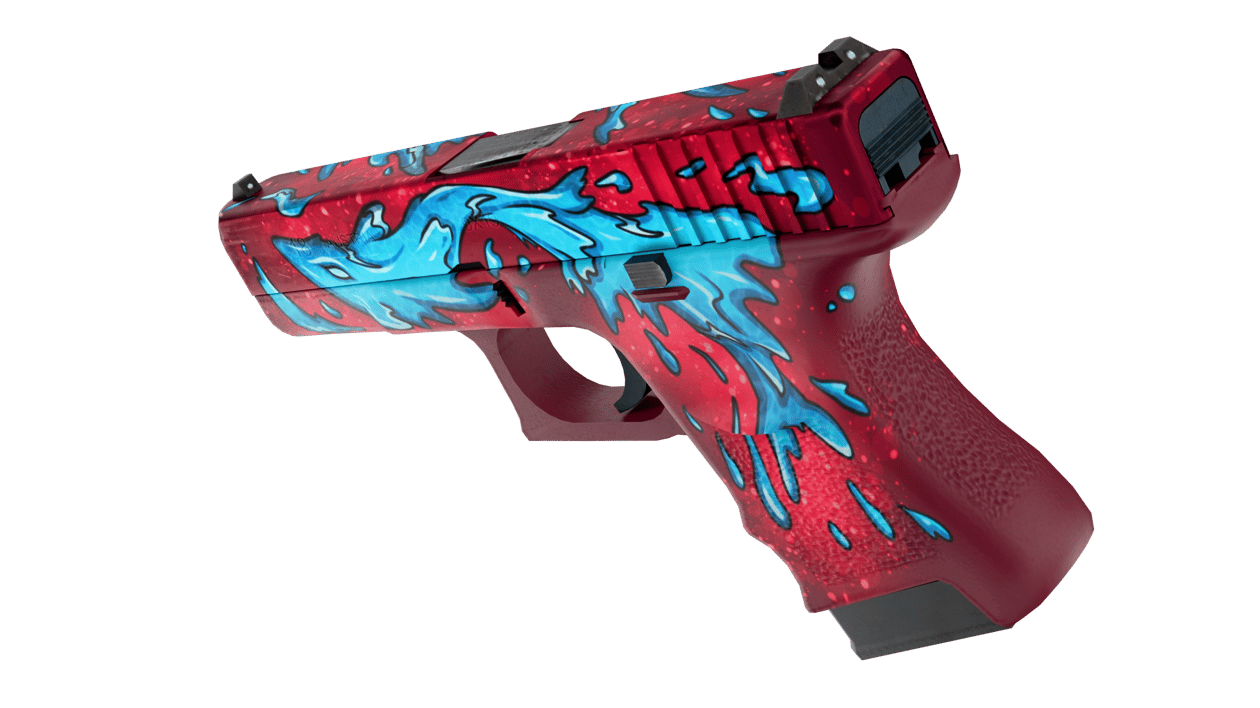Preview image 5 of Glock-18 | Water Elemental (Factory New)